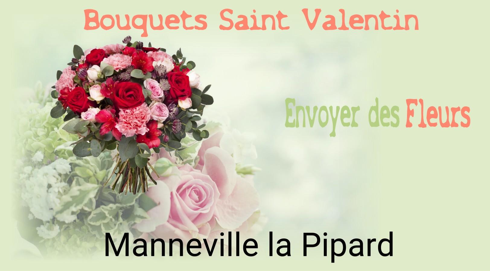Roses de Saint-Valentin livrées à Manneville-la-Pipard